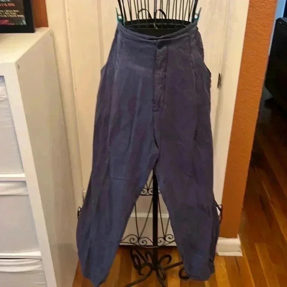 Desigual Trousers with Pleats-Sz L - Picture 1 of 6
